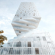 Illustration for article titled This Twisting Skyscraper Is Terrifyingly Clever